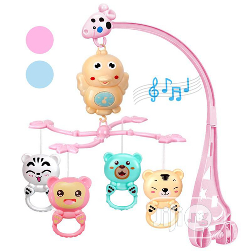 Happy Bed Bell Sleep Time Musical Toys with Remote Control